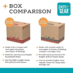 Medium Moving Boxes, 19L x 14W x 17H, Kraft - Image 7
